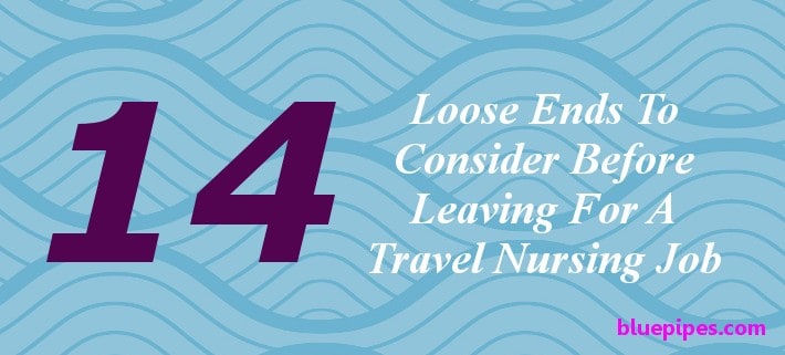 Things To Do Before Leaving For Travel Nursing Job Image