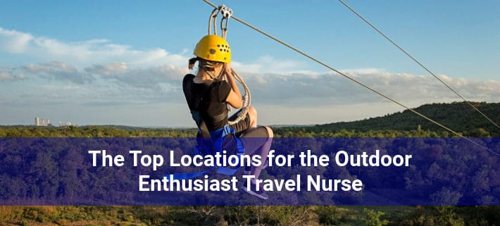 most common travel nurse locations