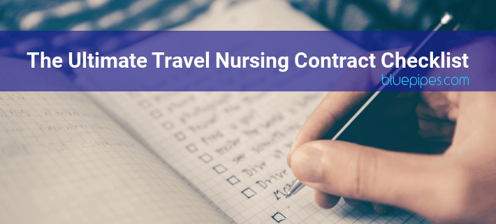 international travel nursing contracts